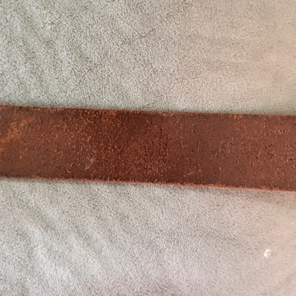 Timberland Boys Brown Genuine Leather Belt Size M 26-28 B78008 NEW NWT